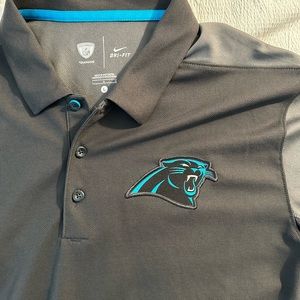 Nike NFL Training Equipment: Carolina Panthers Polo Shirt